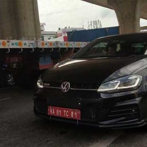 Volkswgaen Golf GTD spotted testing in India