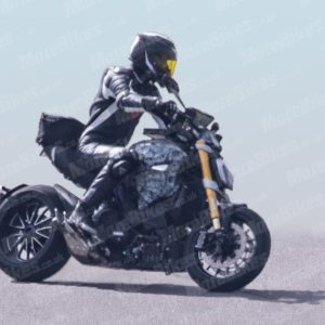 Ducati Diavel Spied