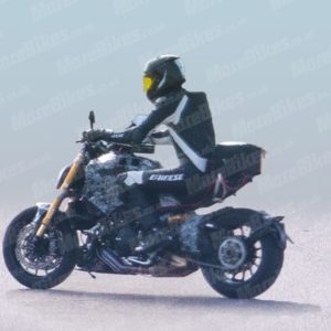 Ducati Diavel Spied