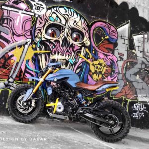 Customised BMW G Rock DK Design Taiwan