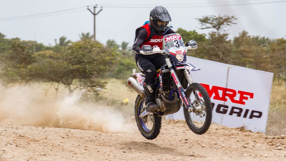 Harith Noah TVS Racing Leads  Indian National Rally Championship