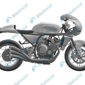 Honda Six Cylinder Retro Motorcycle Patent Images