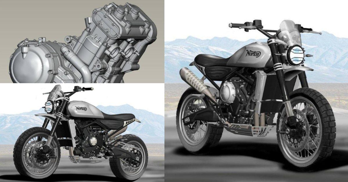 India Bound Norton Atlas 650 Scrambler Revealed Through Render – Feature Image