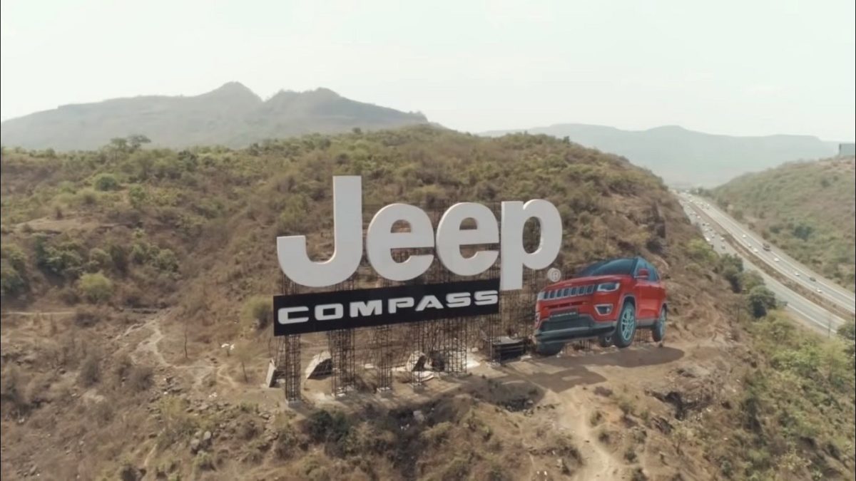 Jeep Compass Advertisement