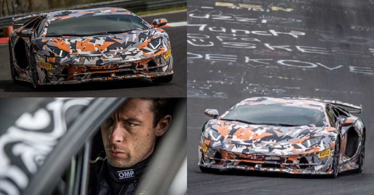 Lamborghini Aventador SVJ Claims Lap Record For Production Cars At Nürburgring Nordschleife Feature Image