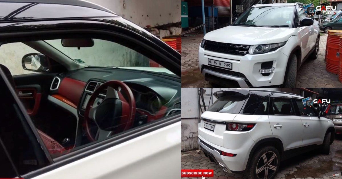 Maruti Suzuki Vitara Brezza To Range Rover Evoque Conversion Feature Image