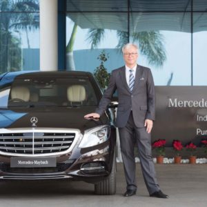 Roland Folger MD and CEO Mercedes Benz India