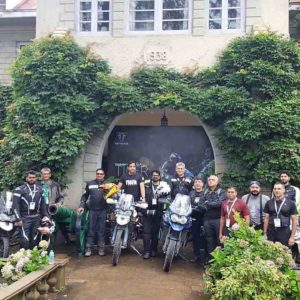 Triumph Spiti Trails  Flag Off