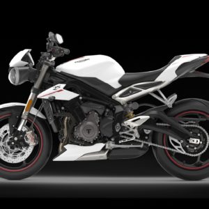 Triumph Street Triple RS Crystal White