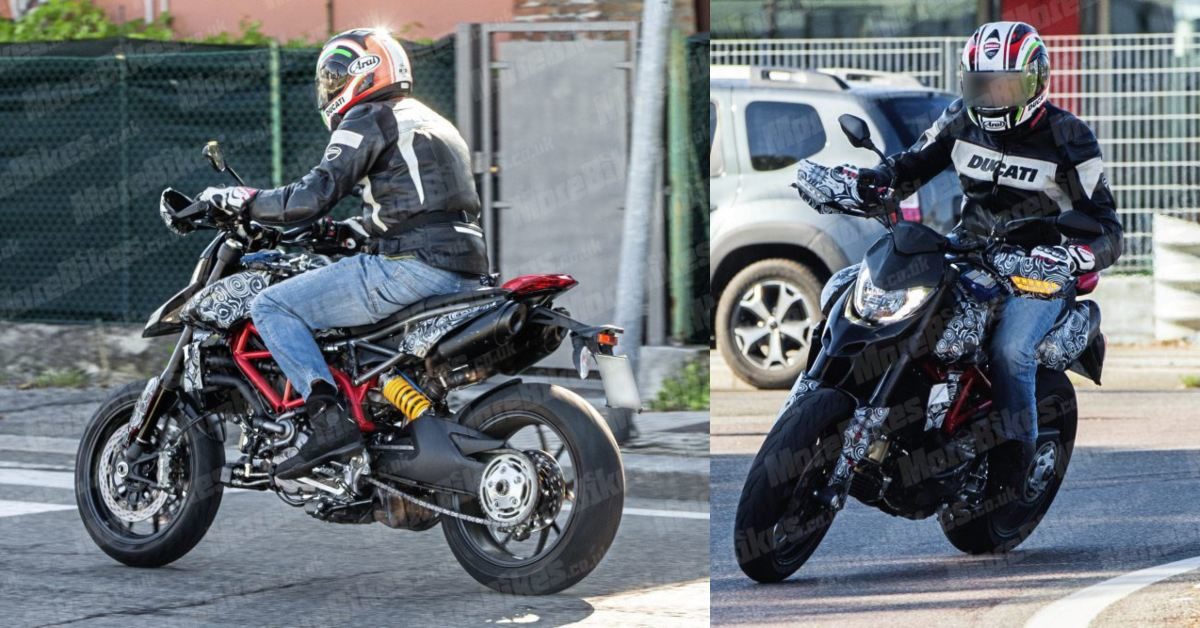 Ducati Hypermotard Spied Feature Image