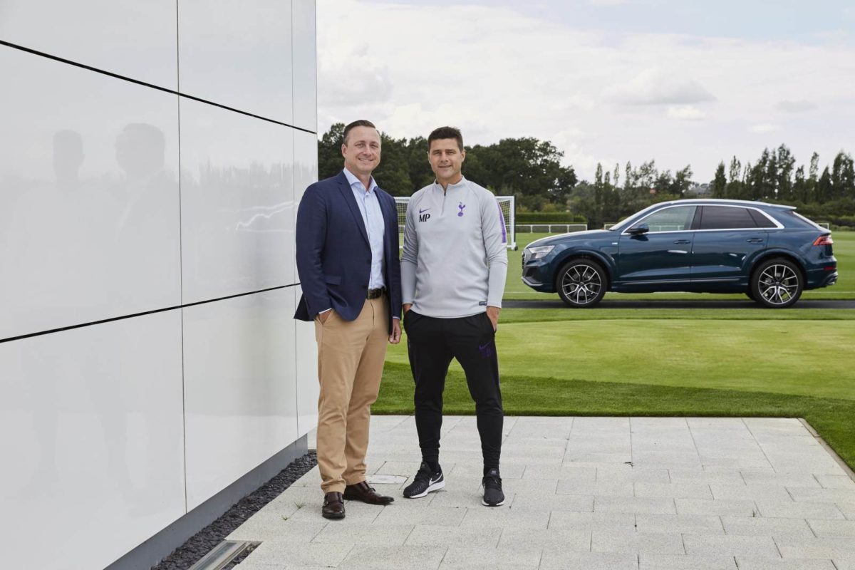 Audi To Be Tottenham Hotspur Football Clubs Official Car Partner For Four Years
