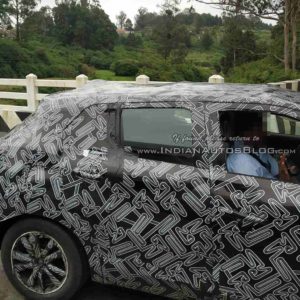 Heavily Camouflaged Test Mule Of Nissan Kicks Spied In India