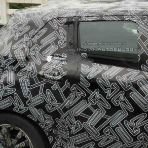 Heavily Camouflaged Test Mule Of Nissan Kicks Spied In India