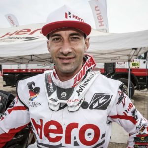 Hero MotoSports Team Rally Rider Joaquim Rodrigues