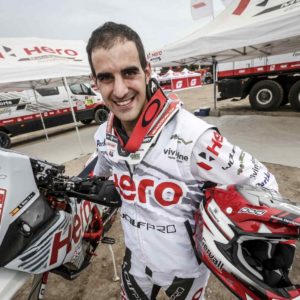Hero MotoSports Team Rally Rider Oriol Mena