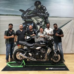 Indias First Kawasaki ZRS Black Delivered In Pune