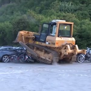 Performance And Luxury Cars Destroyed In Philippines