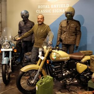 Royal Enfield Classic Signals launch president of RE
