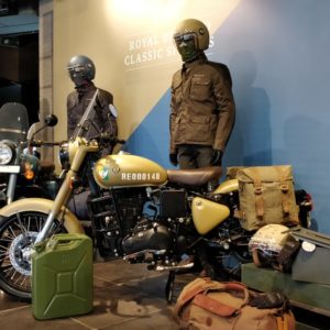 Royal Enfield Classic Signals launch side brown
