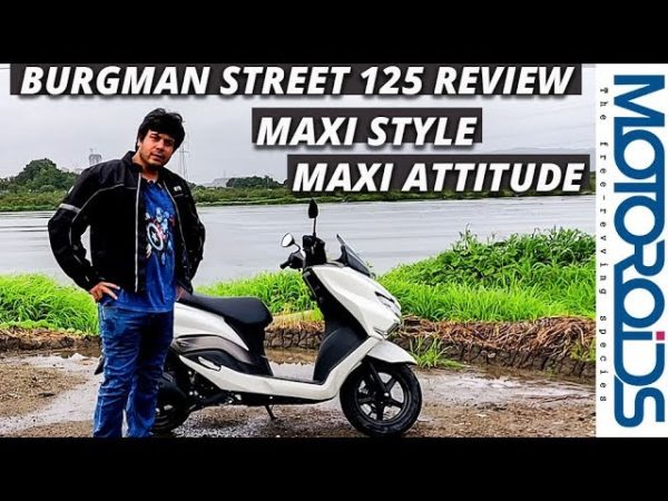 Suzuki Burgman Street  Video Review Feature Image