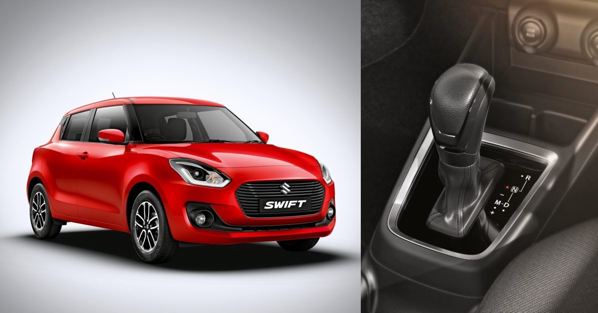Top Variants Of Maruti Suzuki Swift Get Auto Gear Shift Transmission Feature Image