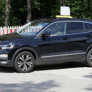 Volkswagen T Cross SUV SPIED