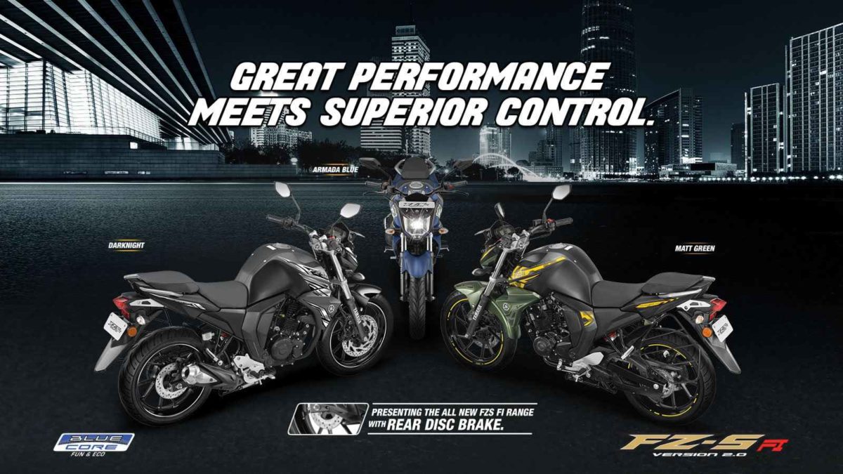 Yamaha FZ S FI New Variants Feature Image