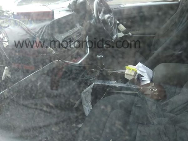 harrier new spyshot interior