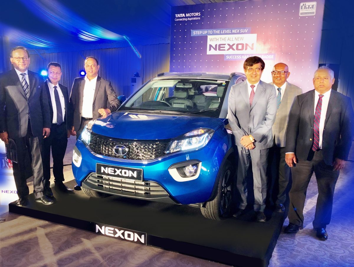 tata nexon sri lanka launch group