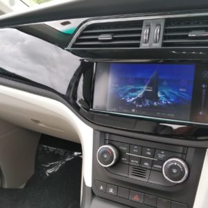 Mahindra Marazzo Launch infotainment screen shark