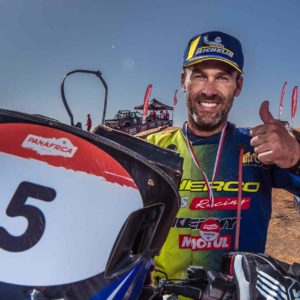 Sherco TVS win at rally