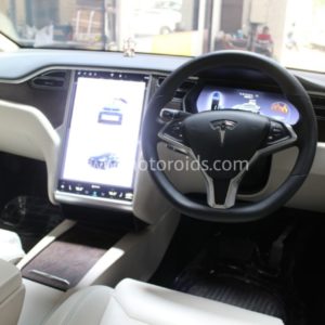 Tesla model X dash