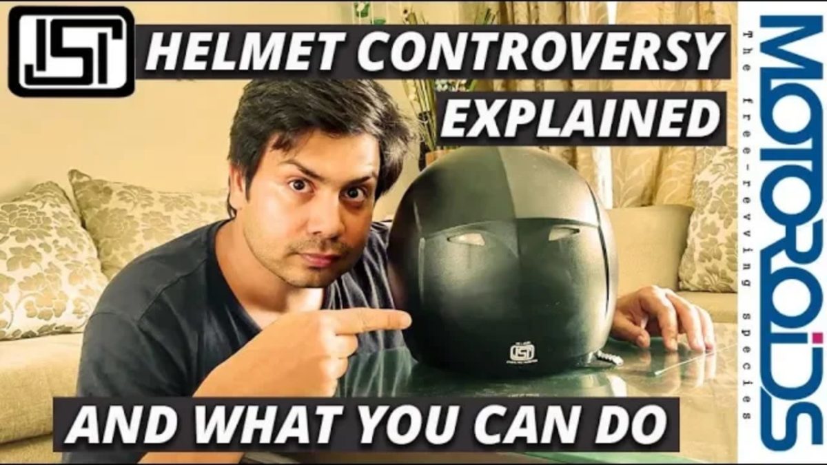 helmet controversy english