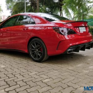 modified CLA  rear left quarter