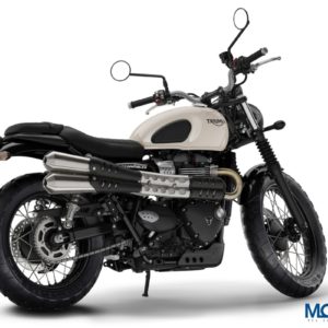 TriumphStreetScramblerBeigeRearThreeQuarter