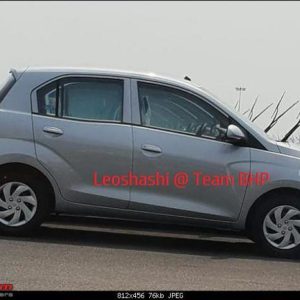 All new Santro side profile