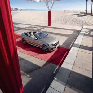 C class cabriolet top shot