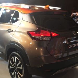 Nissan Kicks India rear quarter