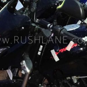 bajaj pulsar  red black edition tank