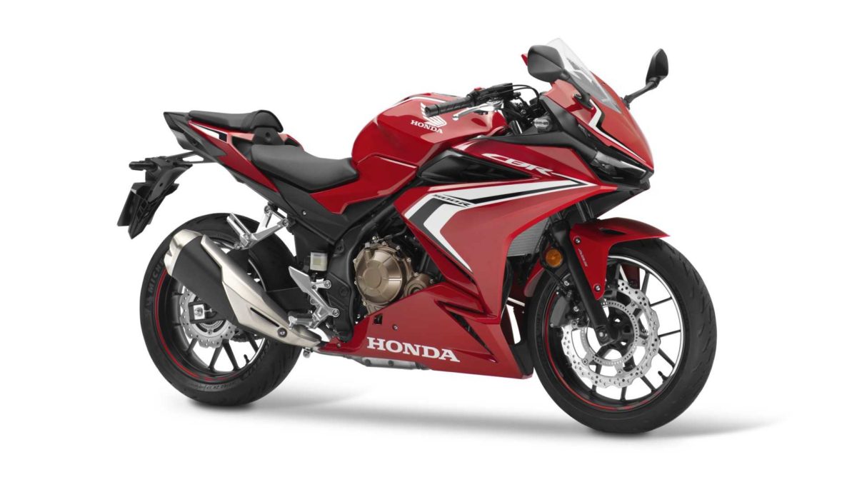 2019 honda cbr500r side quarter