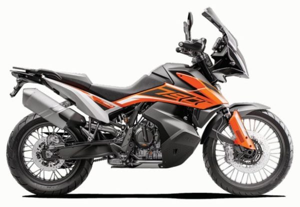 ktm  adventure r side