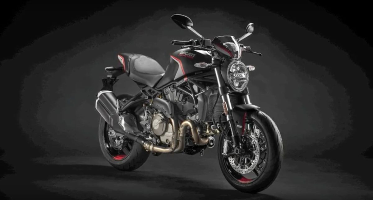 Ducati Monster Stealth front quarter