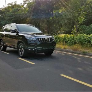 Mahindra Alturas G in motion