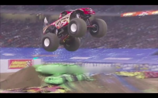 Monster truck maddness comes to India in air