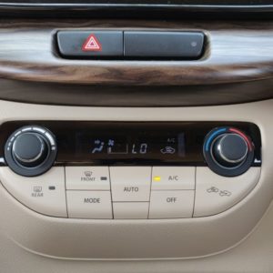 New  Maruti Suzuki Ertiga AC control panel