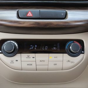 New  Maruti Suzuki Ertiga AC control panel