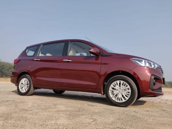 New  Maruti Suzuki Ertiga Allow wheel pattern