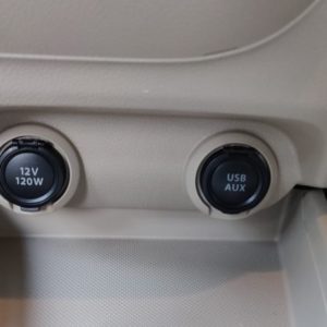 New  Maruti Suzuki Ertiga front power and USB sockets