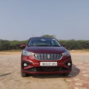 New  Maruti Suzuki Ertiga front view