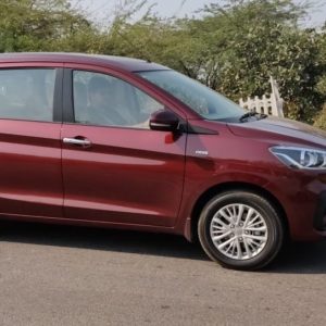 New  Maruti Suzuki Ertiga in motion